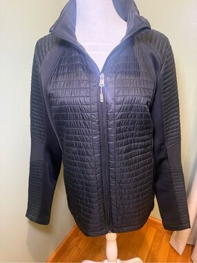 Black Quilted Women's Jacket - Brand Calia by Carrie Underwood